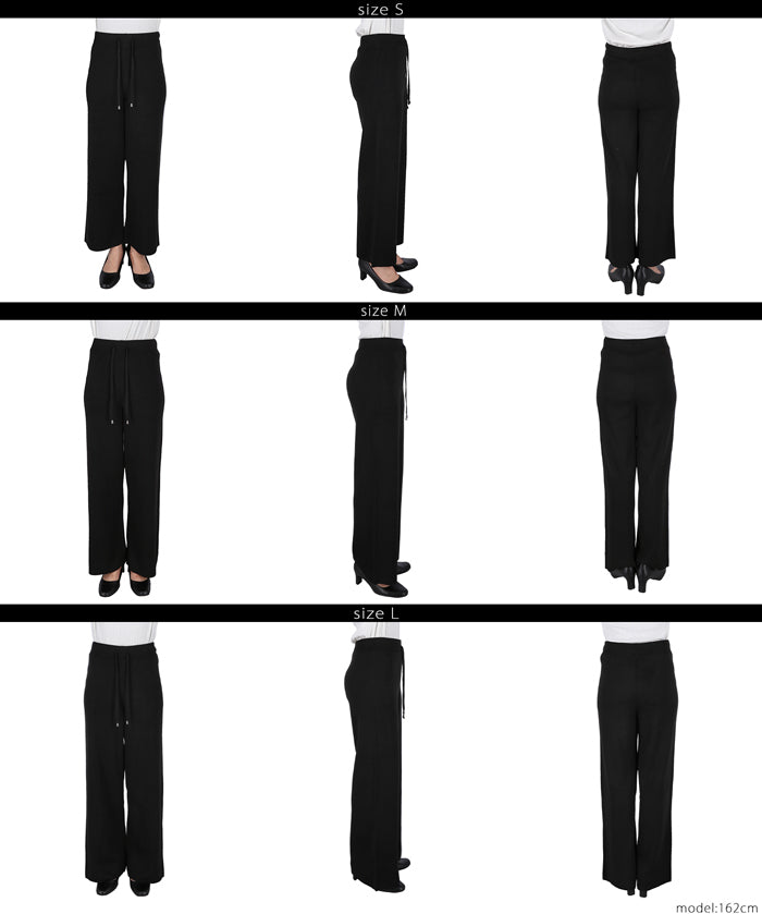 Easy knit wide pants