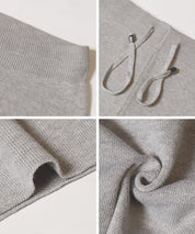 Easy knit wide pants