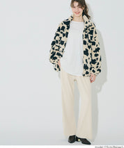 【可剪裁】秋冬款百搭螺紋休閒寬褲