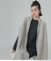 Yak-style knit scarf