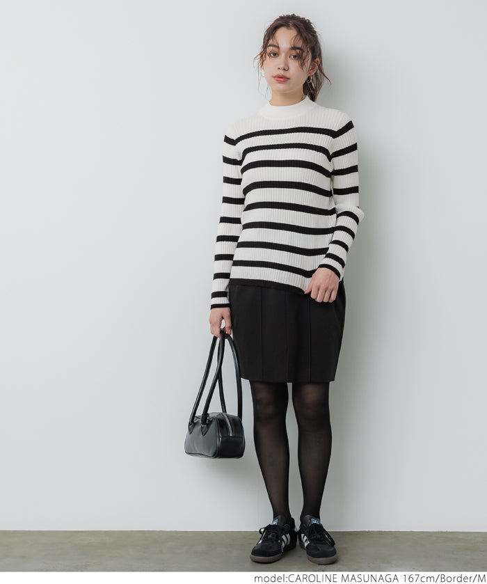 Designer rib knit
