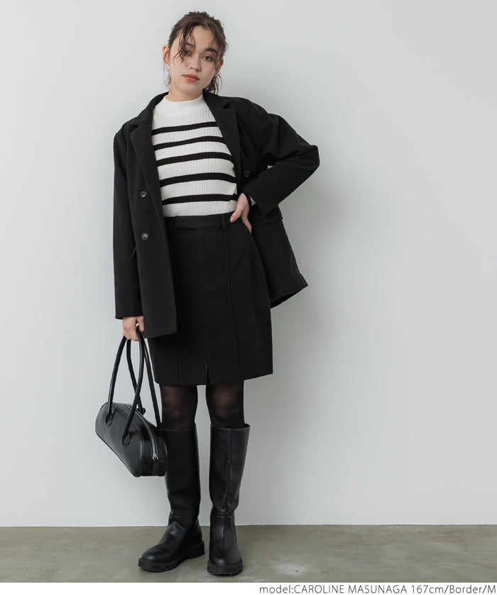 Designer rib knit