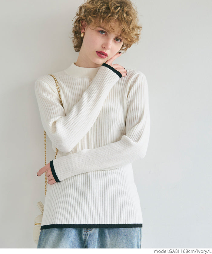 Designer rib knit