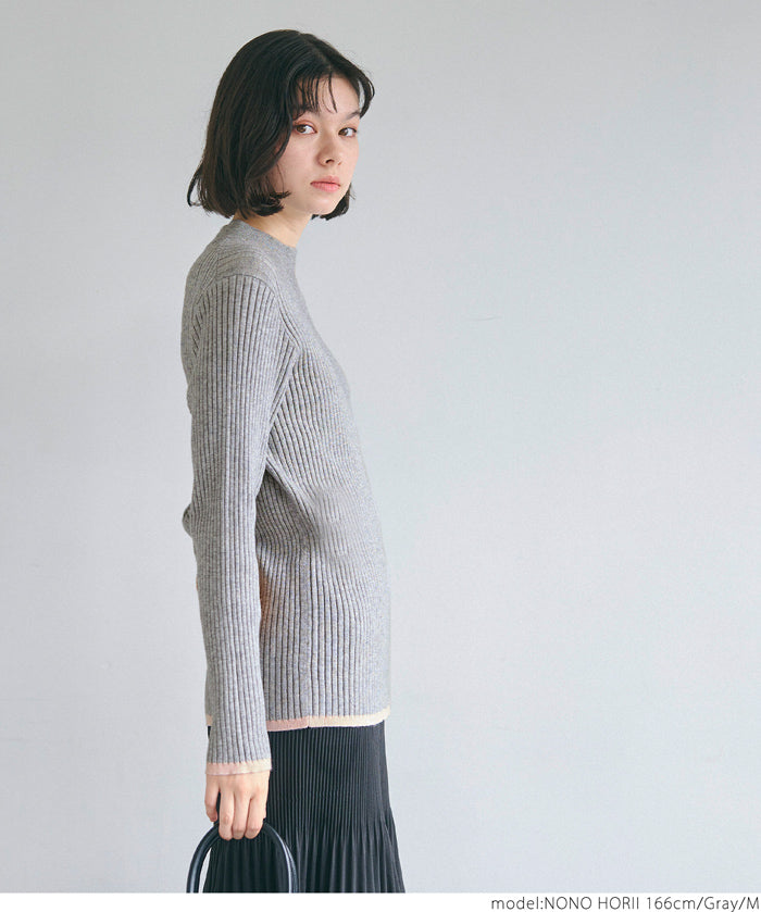 Designer rib knit