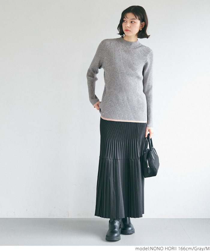 Designer rib knit