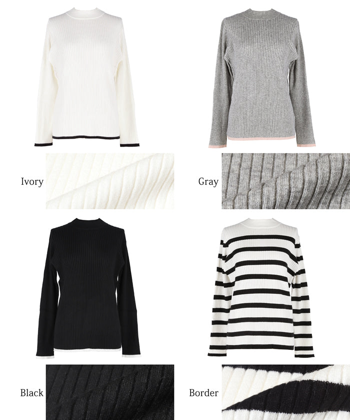 Designer rib knit