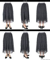 Wave tulle skirt