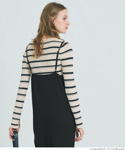 Casual Elastic Thread Spaghetti Strap Dress 