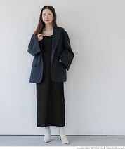 Casual Elastic Thread Spaghetti Strap Dress 