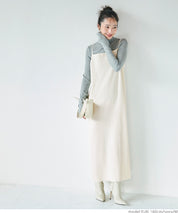 Casual Elastic Thread Spaghetti Strap Dress 