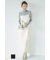 Casual Elastic Thread Spaghetti Strap Dress 