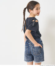 Kids Retro Denim Shorts
