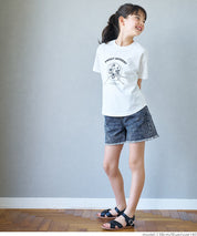 Kids Retro Denim Shorts