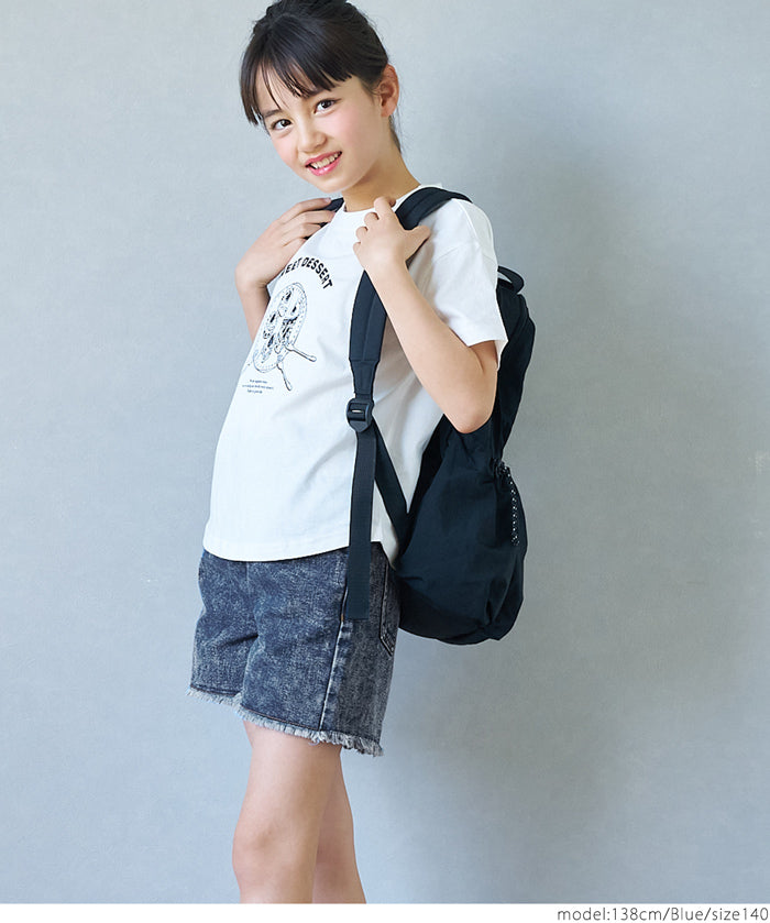 Kids Retro Denim Shorts