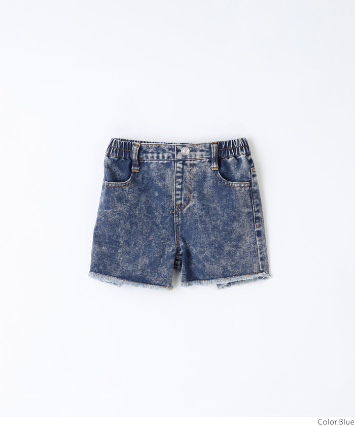 Kids Retro Denim Shorts