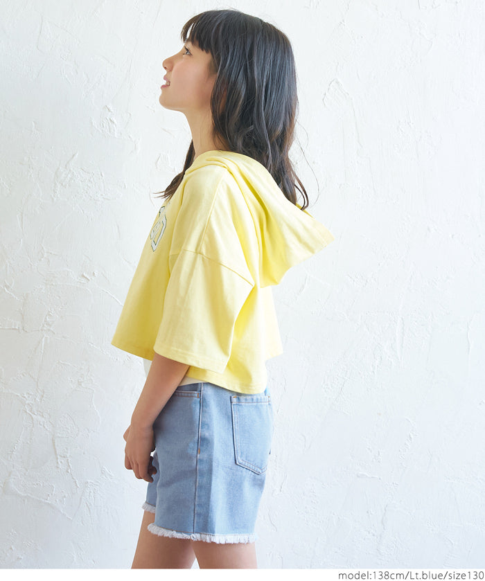 Kids Retro Denim Shorts