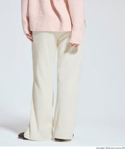 【Daily Warm】磨毛保暖百褶休閒長褲