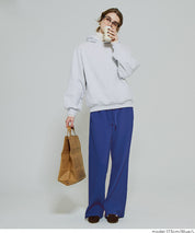 【Daily Warm】磨毛保暖百褶休閒長褲