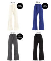 【Daily Warm】磨毛保暖百褶休閒長褲