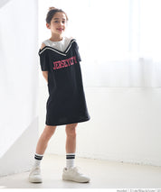 Kids Cheerleading Short Sleeve Dress