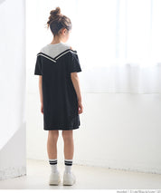 Kids Cheerleading Short Sleeve Dress