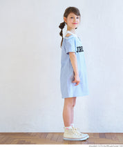 Kids Cheerleading Short Sleeve Dress