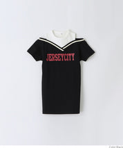 Kids Cheerleading Short Sleeve Dress