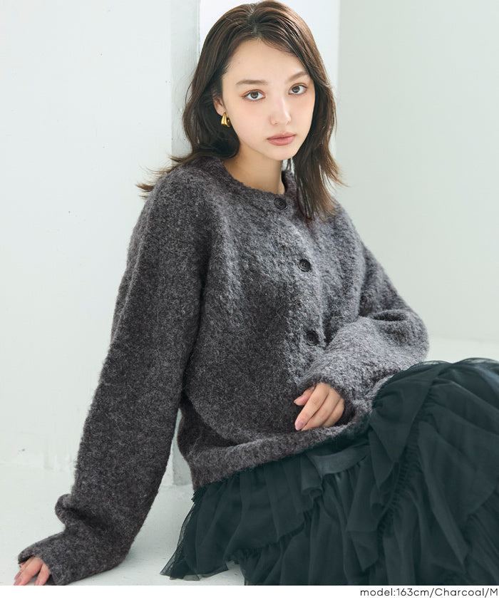 圈圈紗羊毛日系圓領衫 親子裝