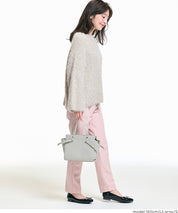 細閃毛絨造型長袖針織上衣