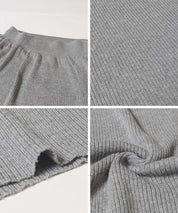 ［特價$219→$168］柔軟細螺紋針織半裙