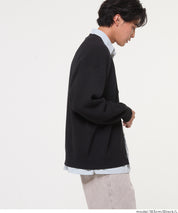 男裝日系V領針織外套 開衫