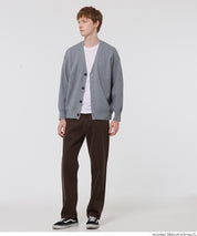 男裝日系V領針織外套 開衫