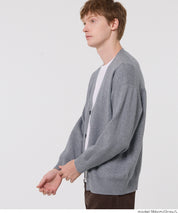 男裝日系V領針織外套 開衫