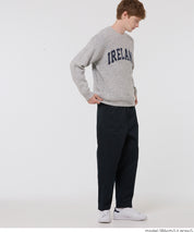 男裝馬海毛風格LOGO針織毛衣