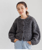 童裝圈圈紗羊毛日系圓領衫 親子裝