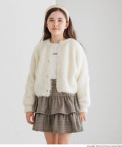 童裝圈圈紗羊毛日系圓領衫 親子裝