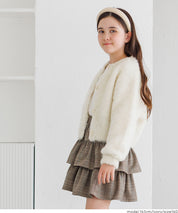 童裝圈圈紗羊毛日系圓領衫 親子裝