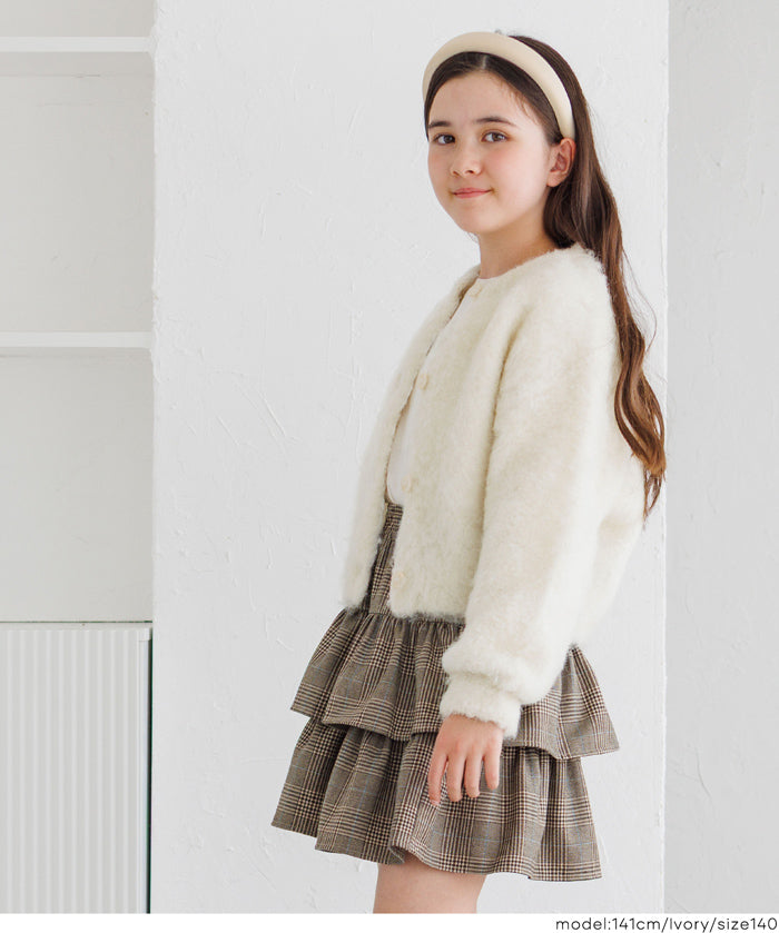 童裝圈圈紗羊毛日系圓領衫 親子裝