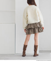 童裝圈圈紗羊毛日系圓領衫 親子裝