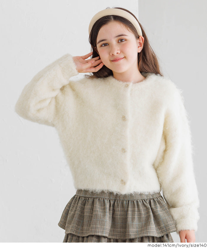 童裝圈圈紗羊毛日系圓領衫 親子裝