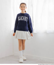 童裝英字LOGO圓領長袖毛衣 親子裝