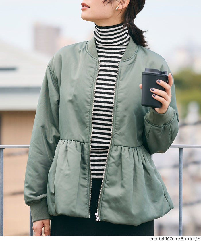 可機洗柔軟針織高領上衣