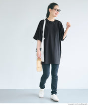 【重磅棉】口袋寬鬆短袖T恤 T-shirt 上衣 男女共用
