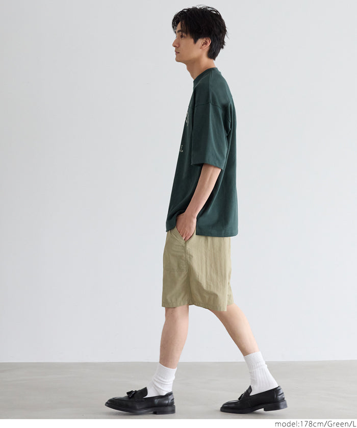 【重磅棉】男裝單色短袖上衣