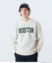 男裝英字LOGO長袖針織上衣 男女通用