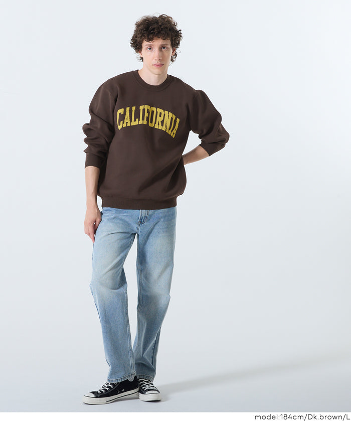 男裝英字LOGO長袖針織上衣 男女通用