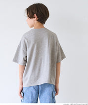 童裝英字LOGO短袖上衣 Tee