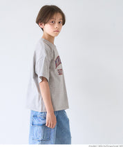 童裝英字LOGO短袖上衣 Tee