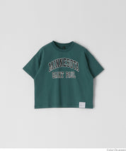 童裝英字LOGO短袖上衣 Tee