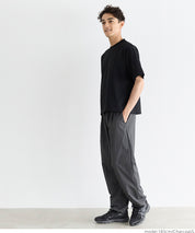 男裝輕盈尼龍打摺休閒褲